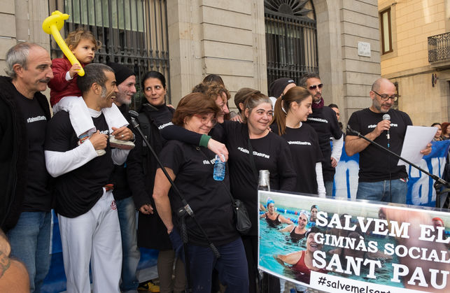 #SalvemelSantPau consiguió movilizar a cerca de 40 entidades y centenares de vecinos
